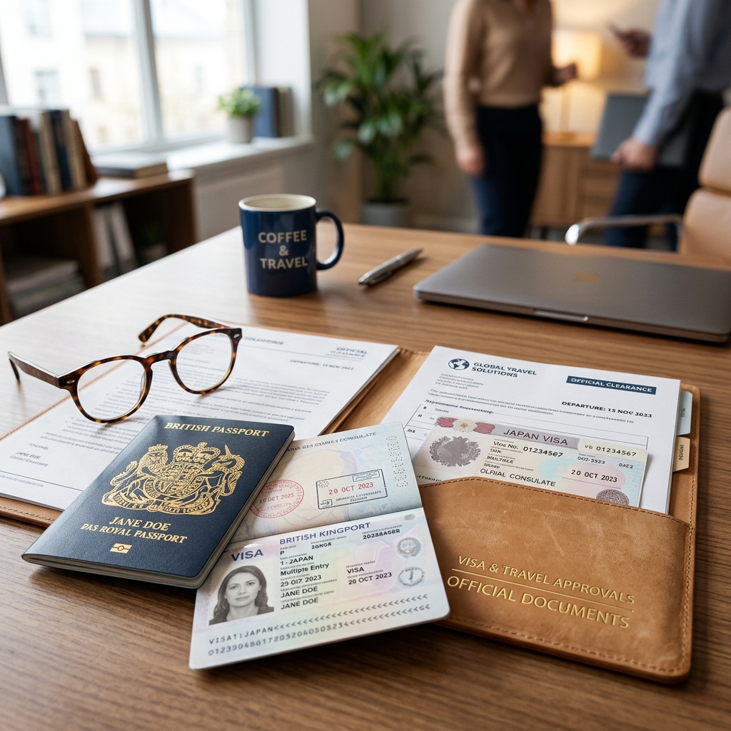 Reviewing visa documents